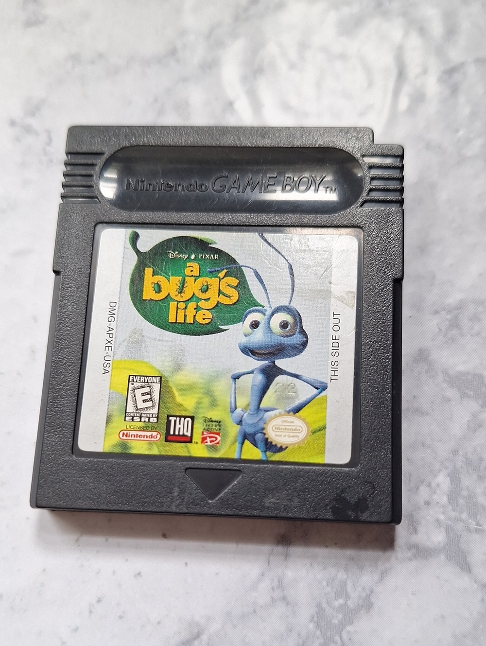 Nintendo Game Boy Game - Black with Yellow & Green Label